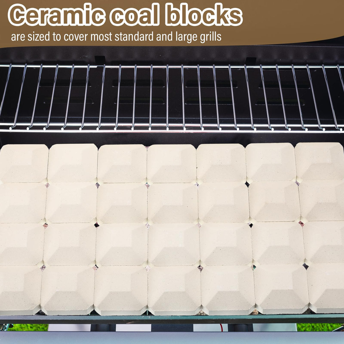 Baquler reduces flare-ups by vaporizing drippings for safer outdoor cooking.