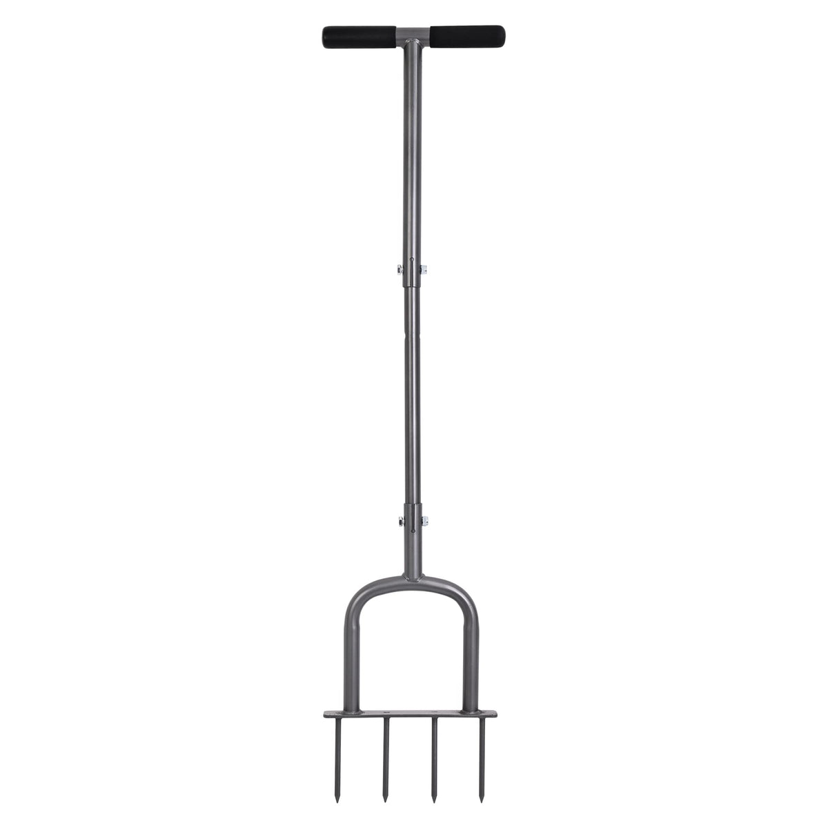 BARAYSTUS manual lawn aerator with 44 spikes loosens soil for better root access.