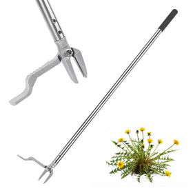 BARAYSTUS weed puller with 3-claw head for deep root removal