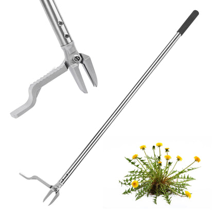 BARAYSTUS weed puller with 3-claw head for deep root removal