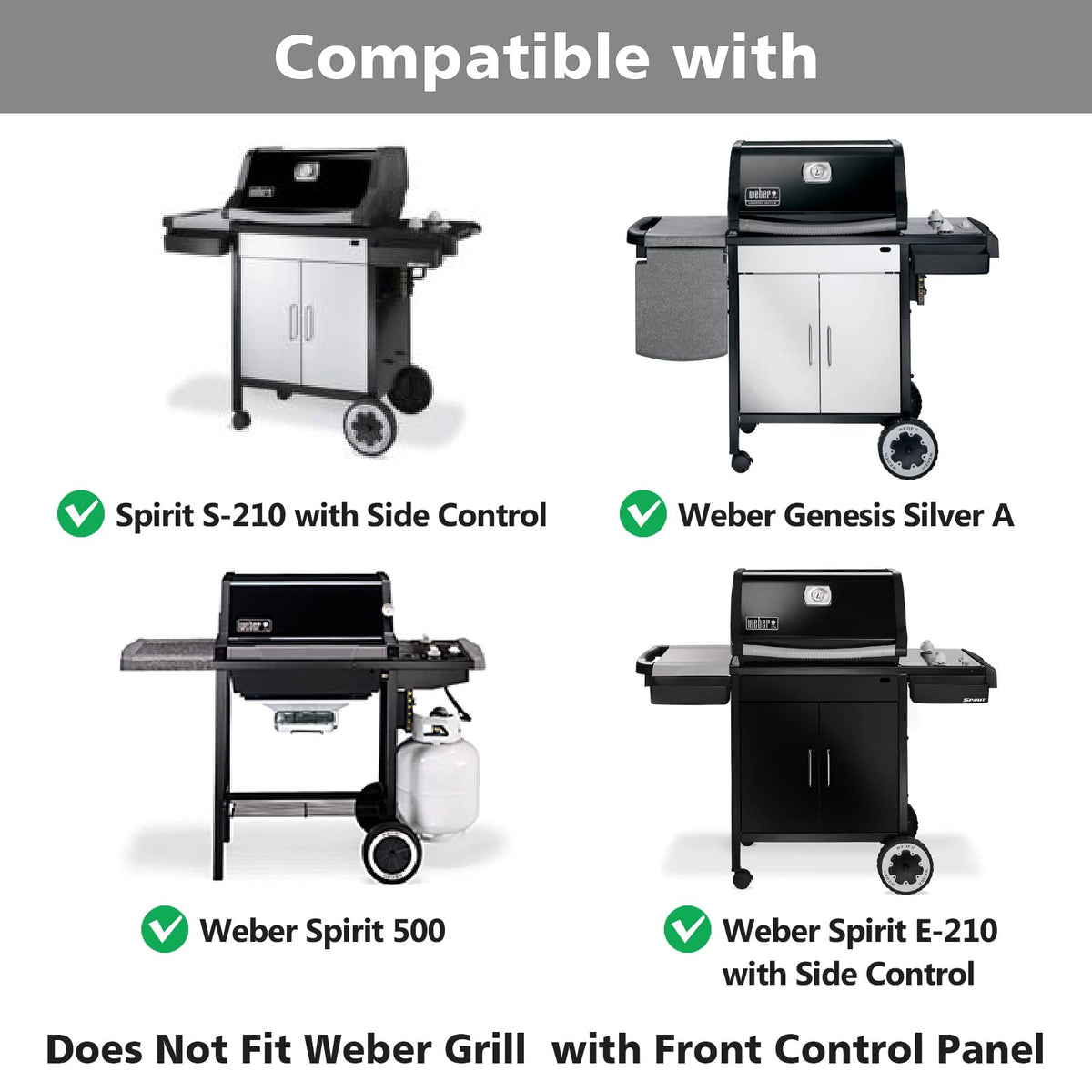 Barbqtime 15in SUS304 grates close-up of rust-resistant stainless steel texture.