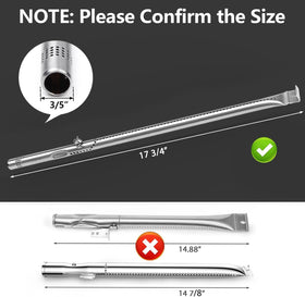 Barbqtime compatible 2-burner kit enables fresh parts for smaller grills.