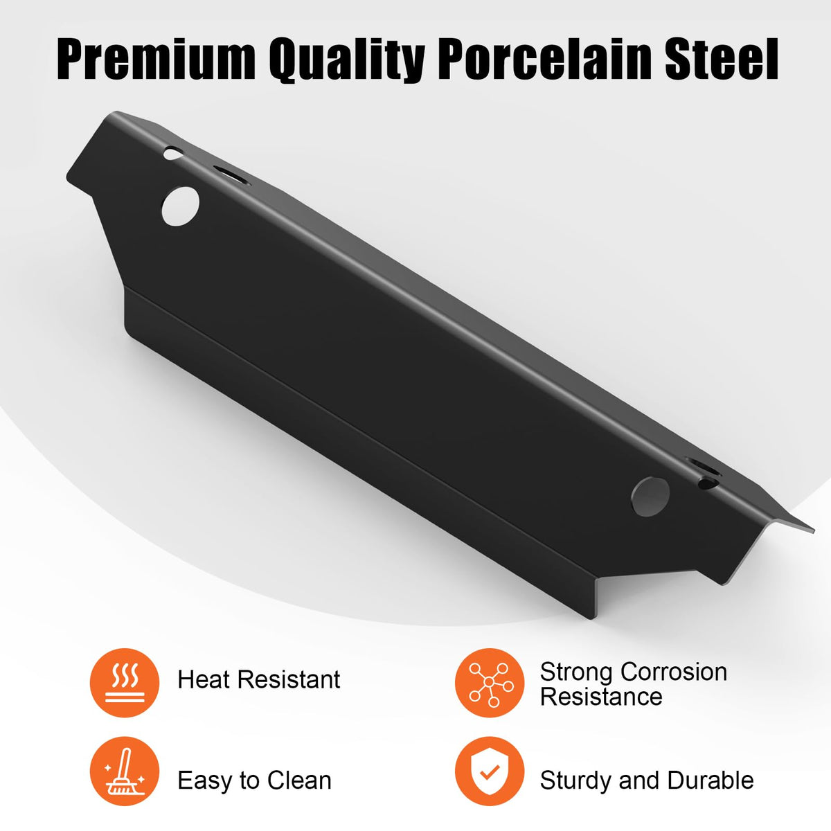 Barbqtime burner-protection plates for safer, even cooking