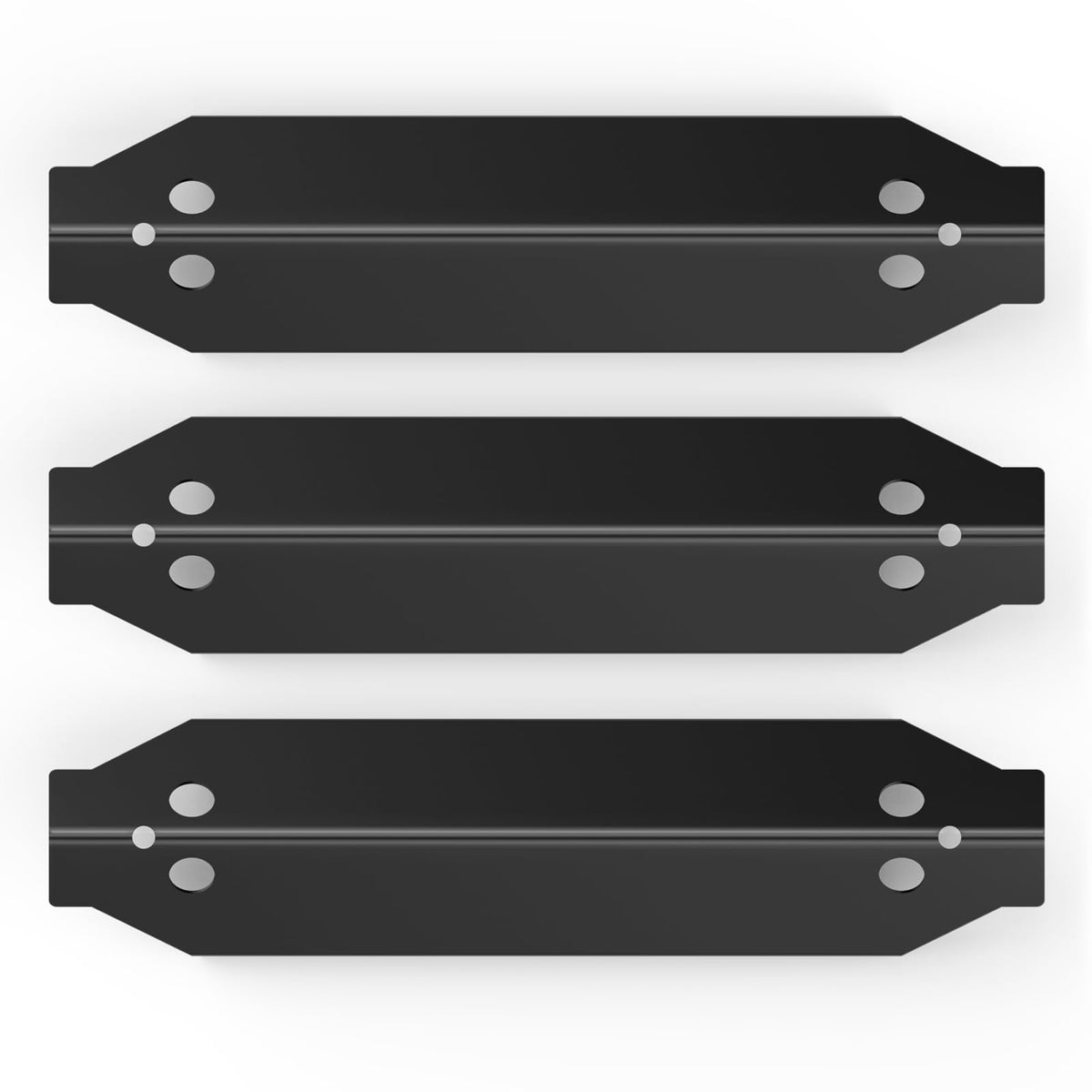 Barbqtime heat plates for Dyna-Glo 3-burner grill enabling even heat distribution