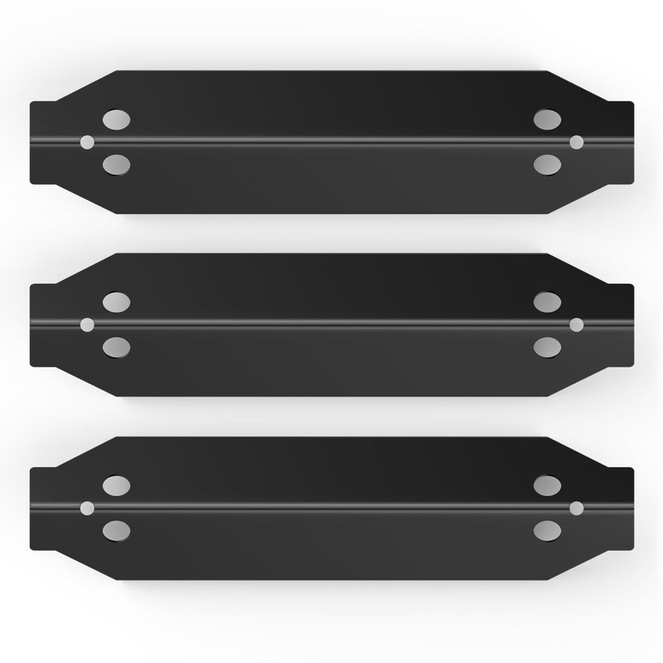 Barbqtime heat plates for Dyna-Glo 3-burner grill enabling even heat distribution
