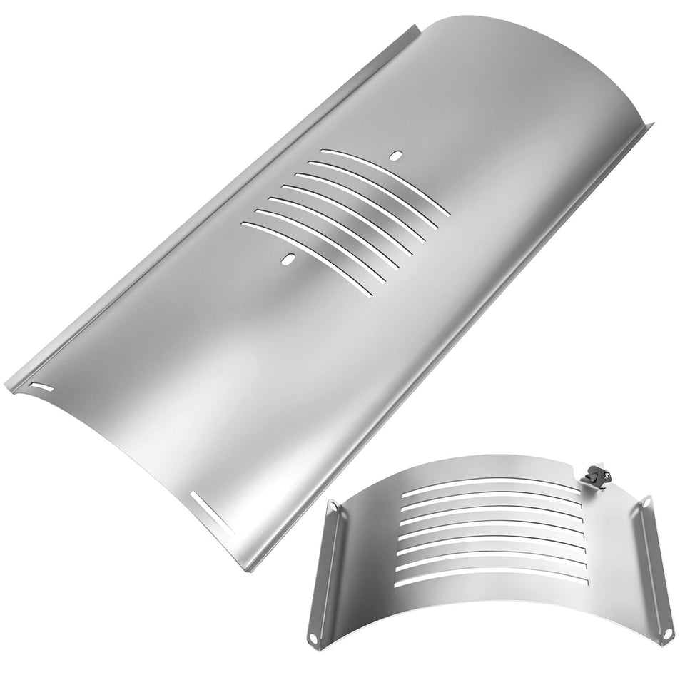 Barbqtime flame broiler main plate enhances heat control on Pit Boss 1100 series grills.