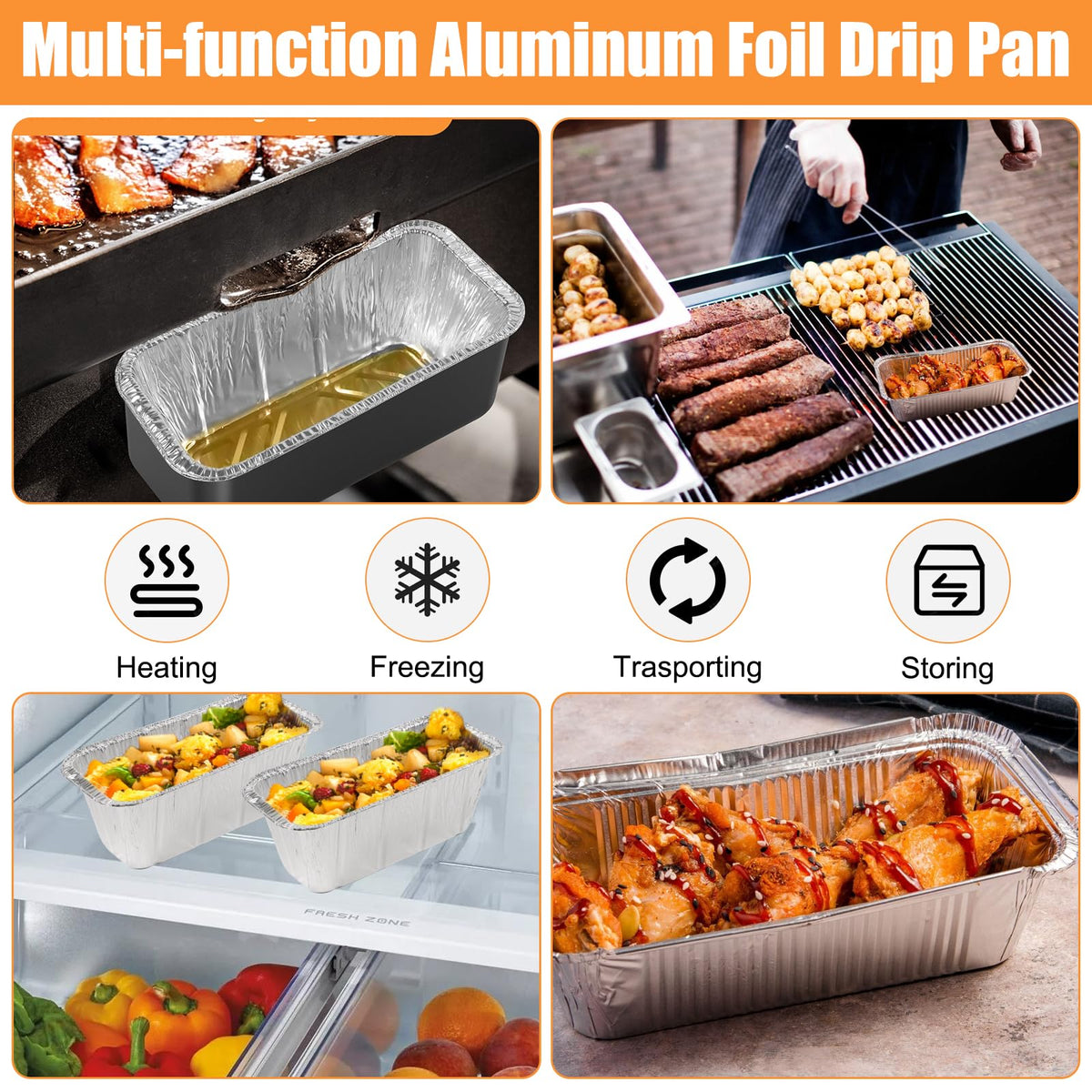 Barbqtime ten-pack liners provide ready replacements for ongoing cookouts