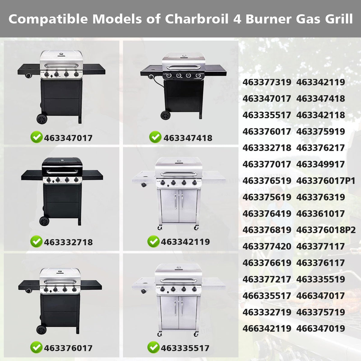 Barbqtime heat plate pair at 16.93 inches wide offers durable, easy-clean surface.