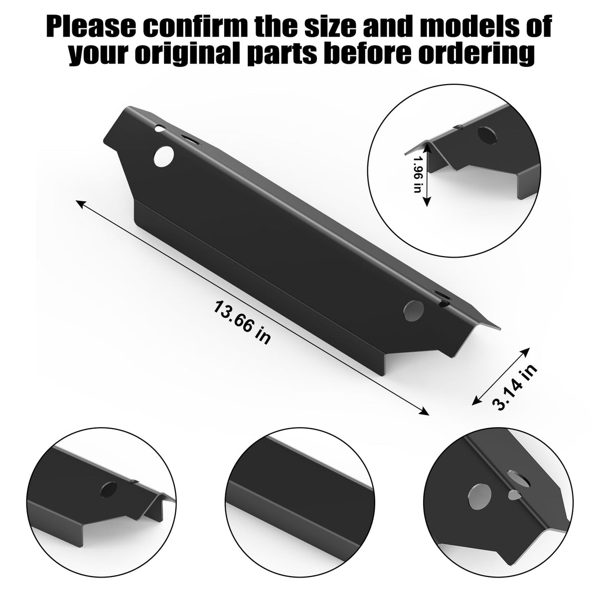 Barbqtime heat plate pack of 3 for quick grill refresh