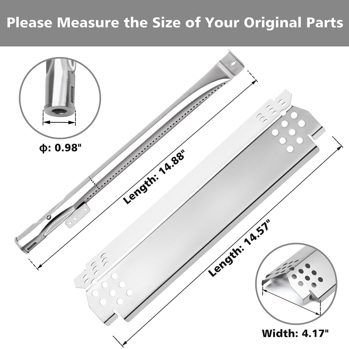 Barbqtime igniter wire length: properly sized wire for reliable ignition.