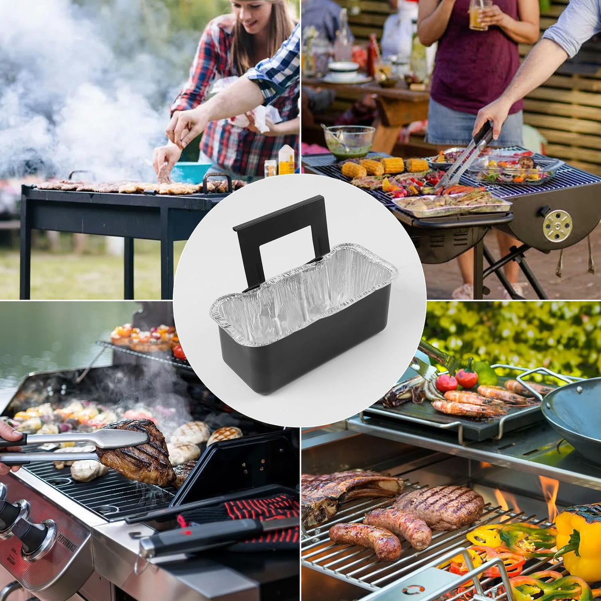 Barbqtime large-capacity liners reduce frequent changes during parties