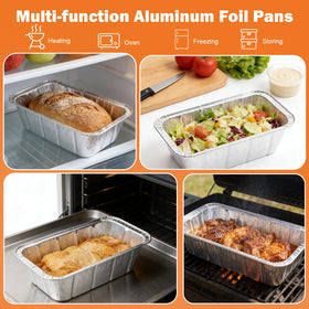 Barbqtime foil pans for meal prep and side dishes