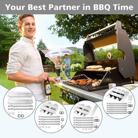 Barbqtime ready to grill: ready-to-use kit speeds grill restoration.