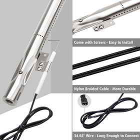 Barbqtime screw pack: hardware included for secure installation.