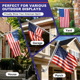 Barcetine decorative wall-mount on porch blending with home exterior