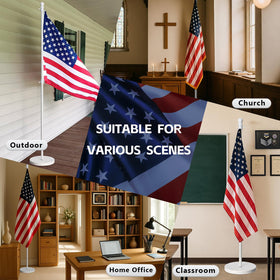 Barcetine Indoor flag display suitable for classrooms and meeting spaces