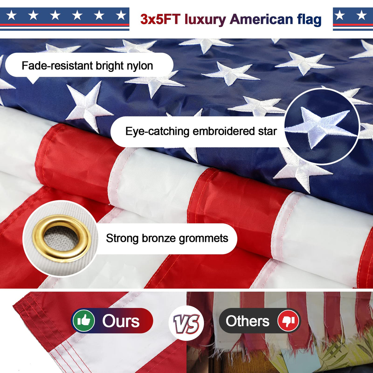 Barcetine stainless steel flag pole shows rustproof durability