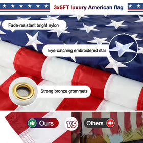 Barcetine stainless steel flag pole shows rustproof durability