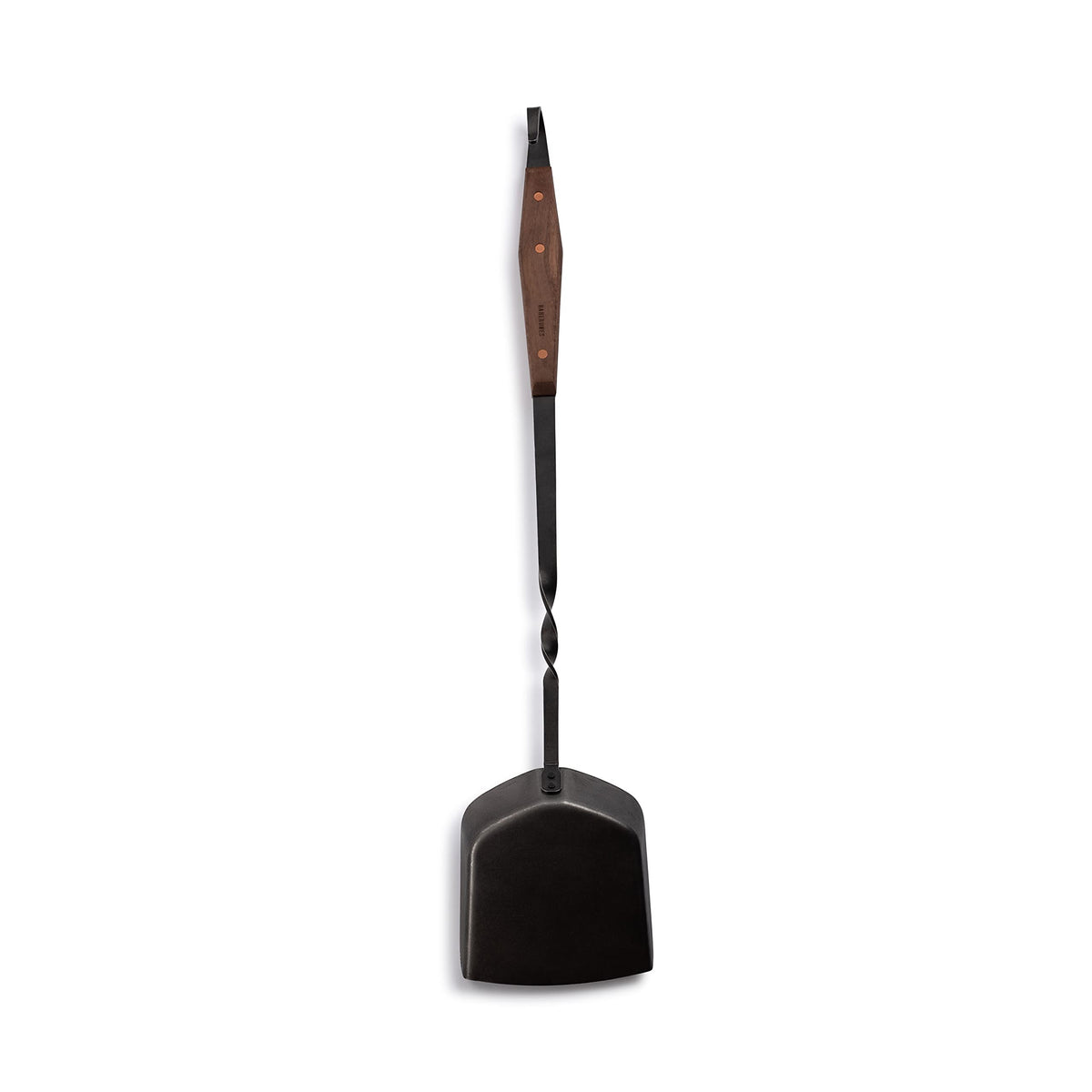 Barebones Cowboy Grill Coal Shovel long handle keeps hands away from heat during operation