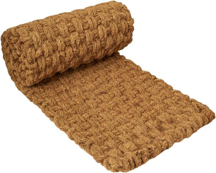 Barien coir garden pathway roll with natural texture for outdoor walkways