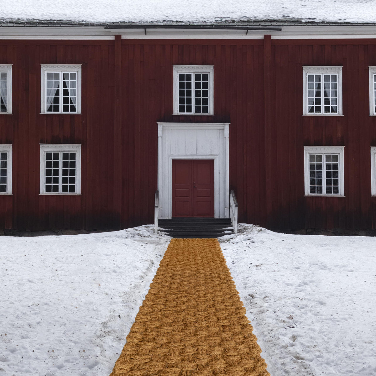Barien outdoor coir pathway crafted for long-lasting use in varying weather