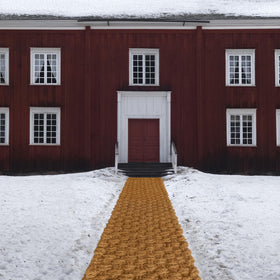 Barien outdoor coir pathway crafted for long-lasting use in varying weather