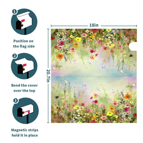 Barneova floral pattern adds seasonal charm to outdoor spaces.