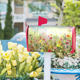 Barneova cover protects the mailbox and doubles as decor.