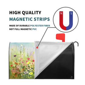 Barneova standard 21x18 inch size fits most mailboxes.