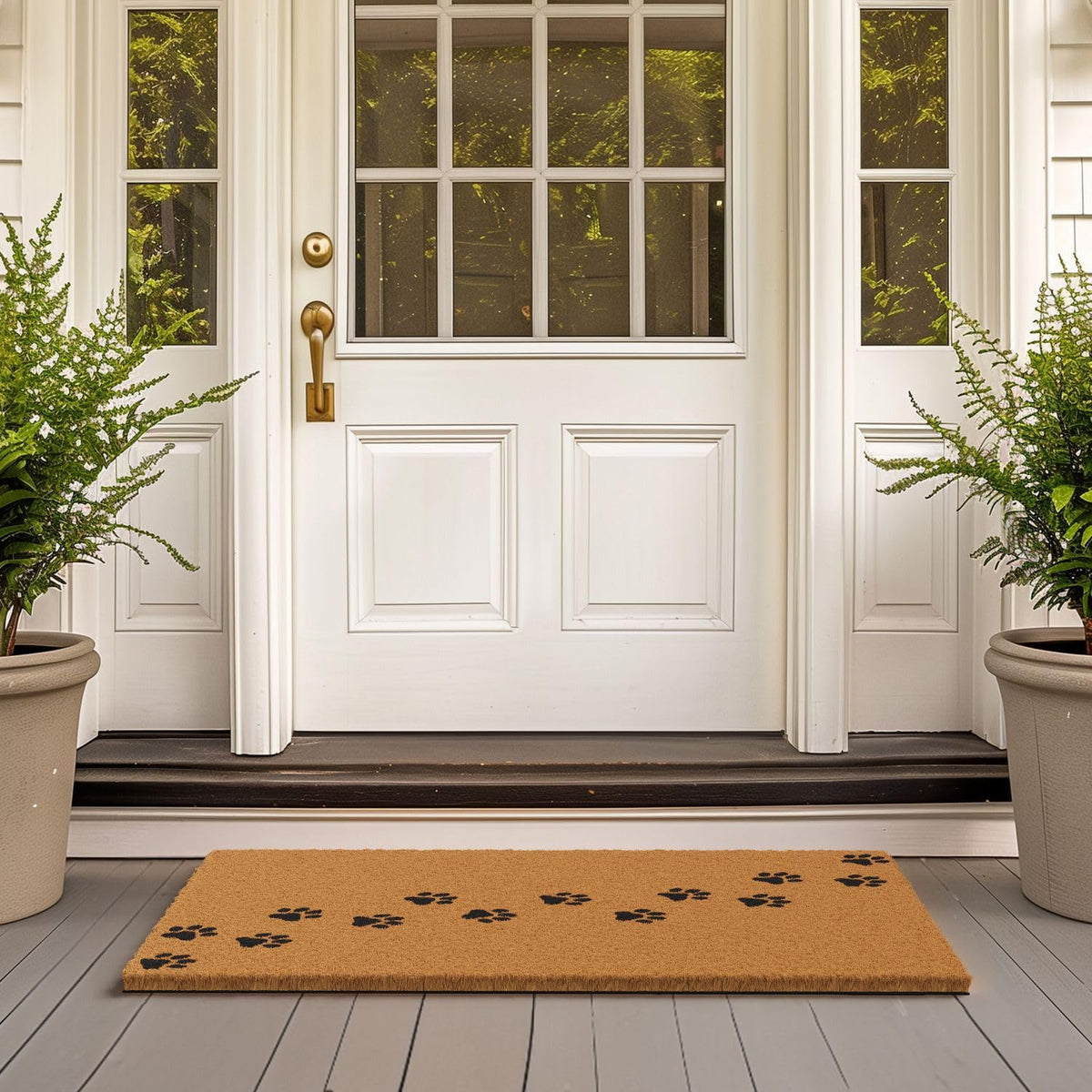 Barnyard Designs coir fibers close-up reveals natural texture and durability.