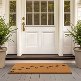 Barnyard Designs coir fibers close-up reveals natural texture and durability.