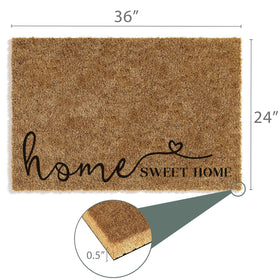 Barnyard Designs dirt-trap entry mat helps keep dirt outside and entry tidy