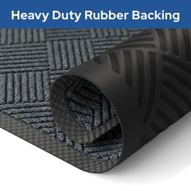 Barnyard Designs easy-clean mat for quick shake-out or hose-off refresh.