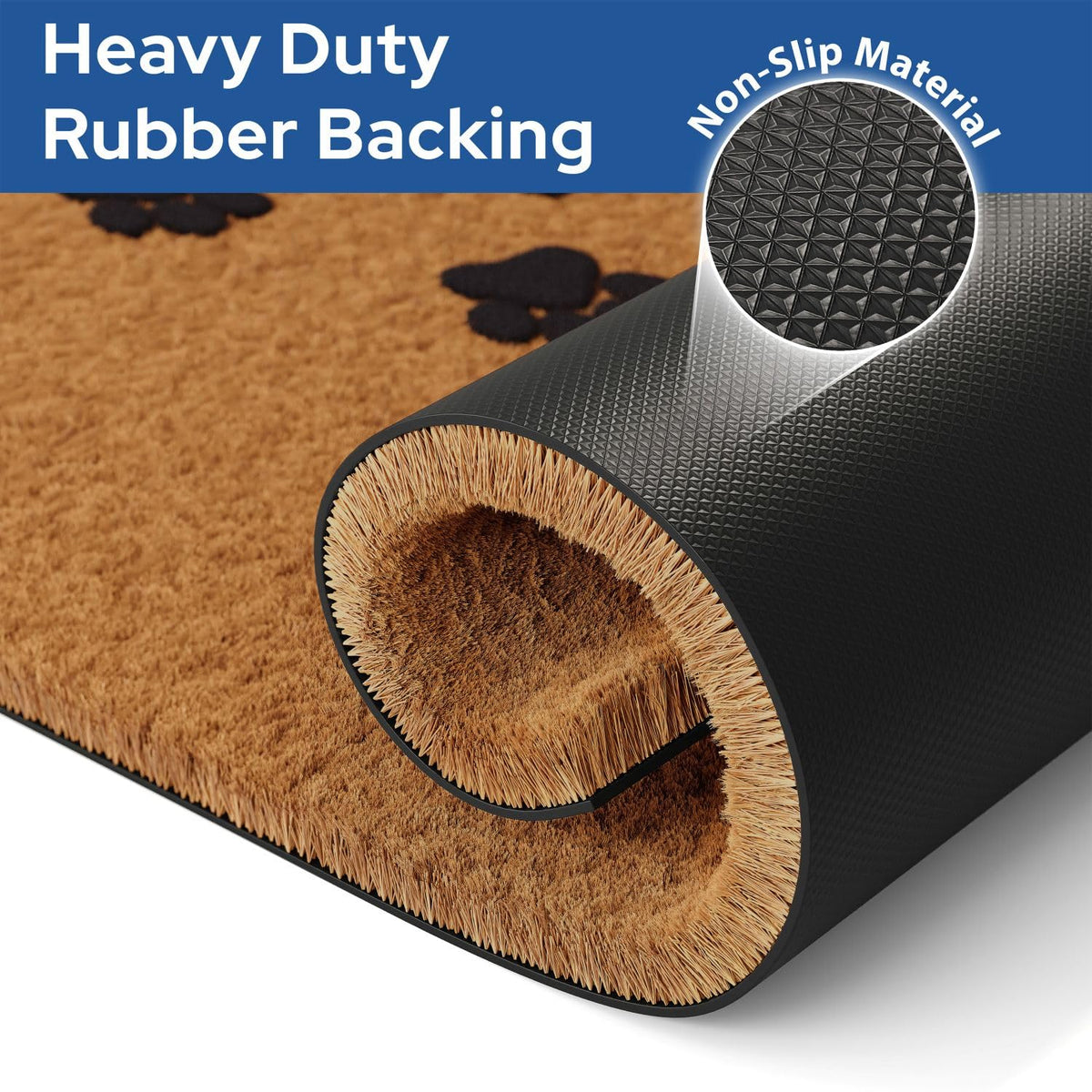 Barnyard Designs large 30x48 doormat suitable for wide entryways and two-person arrivals.