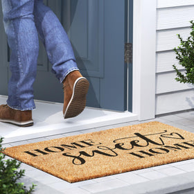 Barnyard Designs no shedding doormat traps dirt for a tidy doorstep