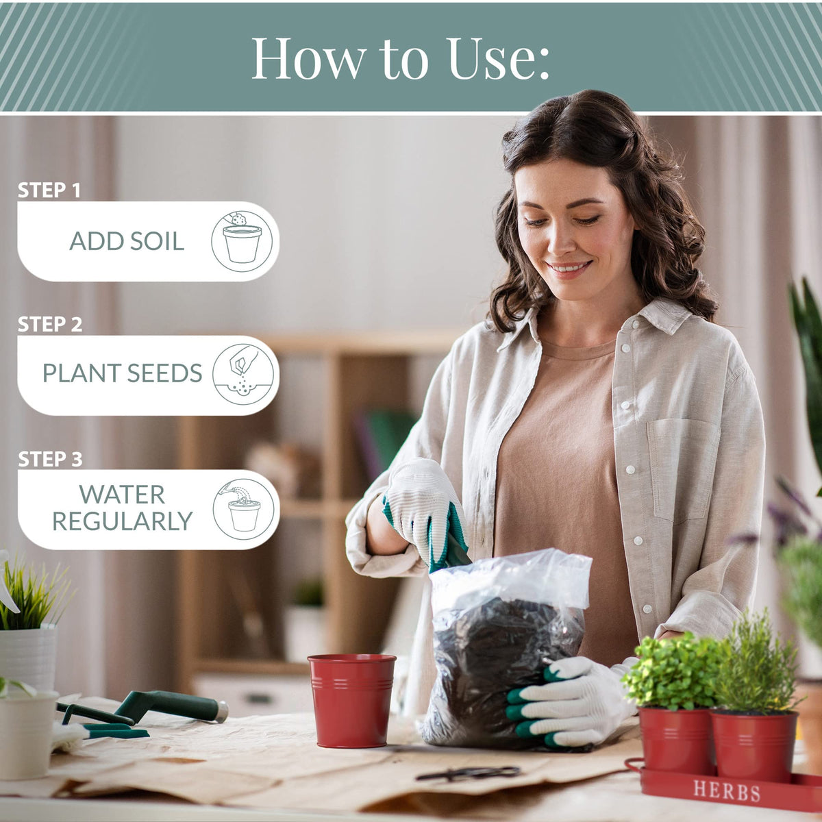 Barnyard Designs tray dimensions 12.5 inches long for compact counters