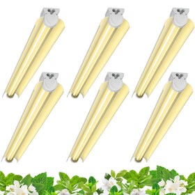 Barrina 3ft T8 grow light six-pack packaging for quick setup