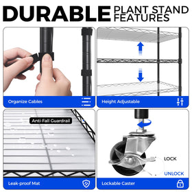 Barrina CX5 waterproof pads protect shelves during watering.