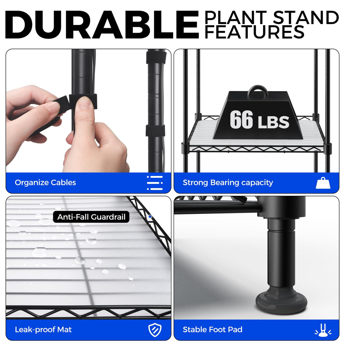 Barrina CX83 five-tier display fits compact spaces for home gardening