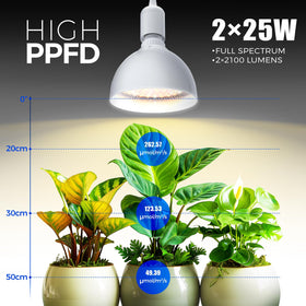 Barrina full-spectrum LED with 660nm red chips supports plant growth stages