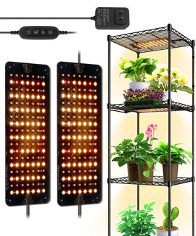 Barrina grow light panel 1ft for indoor plants with efficient spectrum lighting.