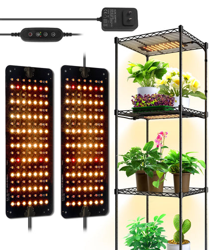 Barrina grow light panel 1ft for indoor plants with efficient spectrum lighting.