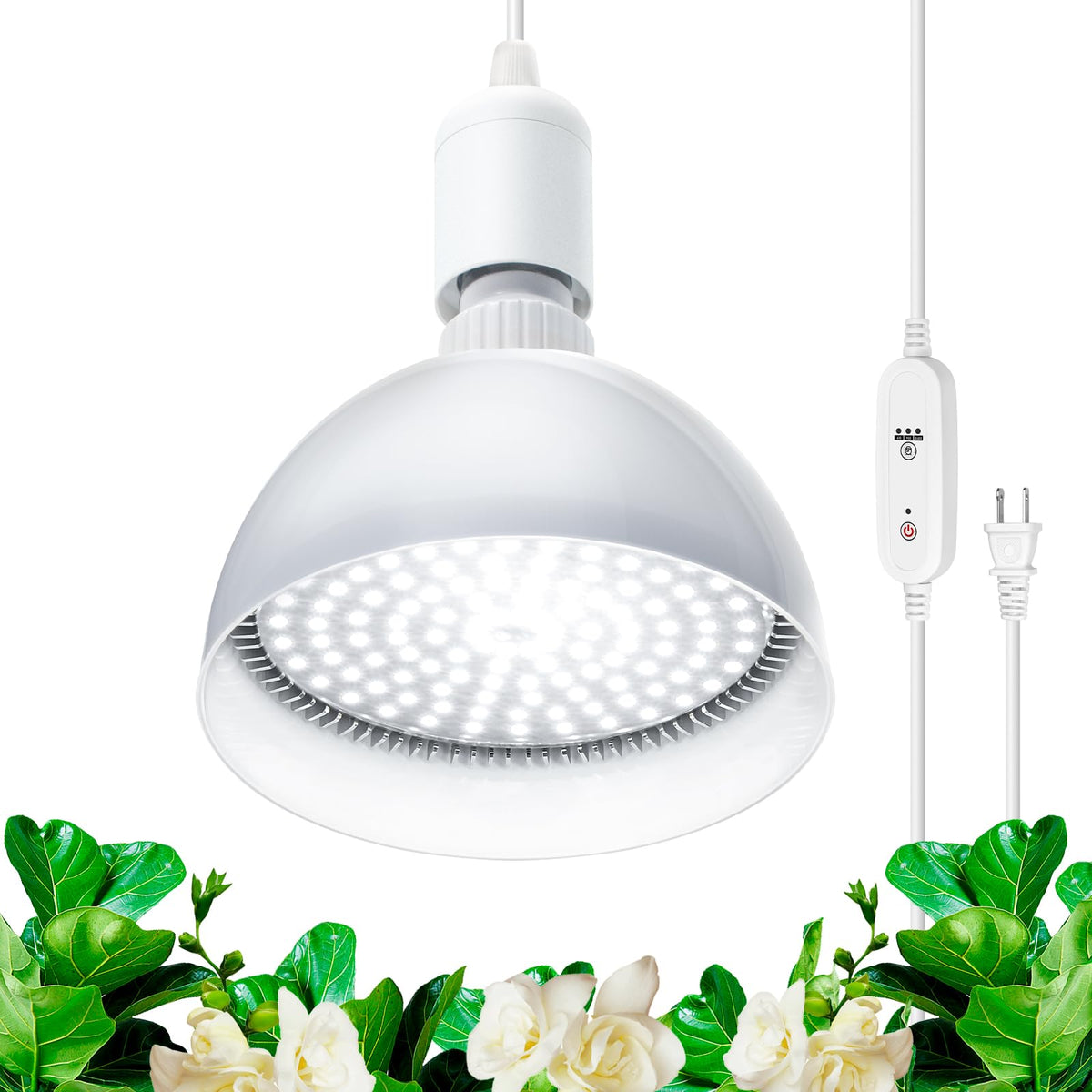 Barrina LED grow light bulb with timer for indoor plants