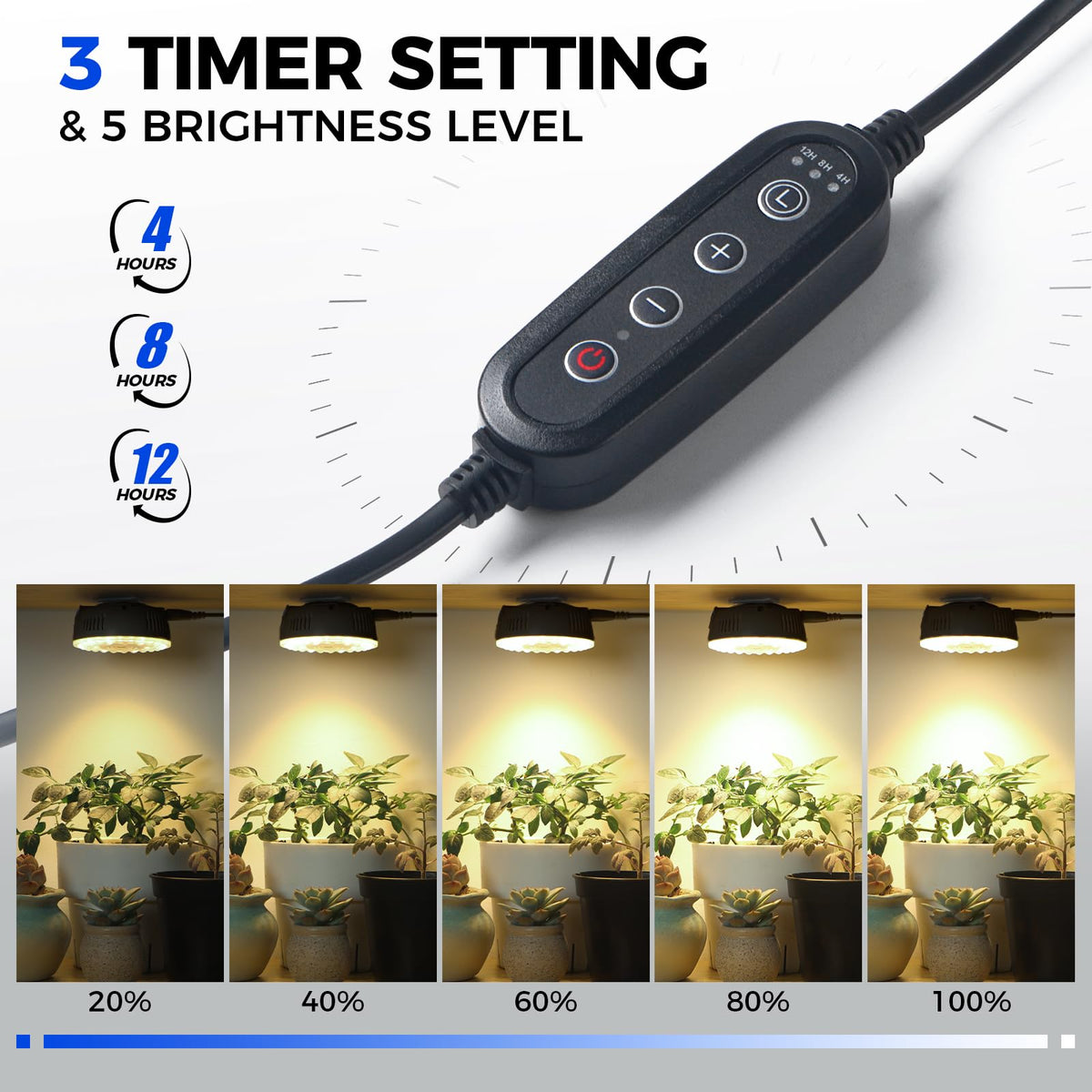 Barrina Orbgrow OG09 timer settings simplify daily light schedules