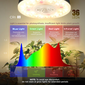 Barrina Orbgrow OG09 linkable design enables uniform coverage
