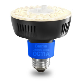 Barrina Orbgrow OG11A front view grow light bulb for compact indoor gardens