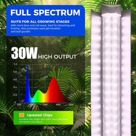Barrina reflector design boosts light efficiency for stronger plant growth.