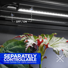 Barrina T5 grow light linkable up to 16 lamps for expanded coverage