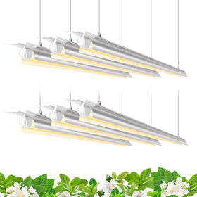 Barrina T8 grow light 252W six-pack with on/off switch for easy setup