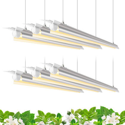 Barrina T8 grow light 252W six-pack with on/off switch for easy setup